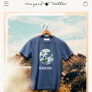 Imogene + Willie earth tee size XXS (fits like women's S)